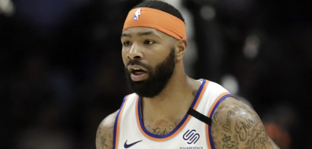 Marcus Morris, signing for the New York Knicks for the 2024/25 NBA season.