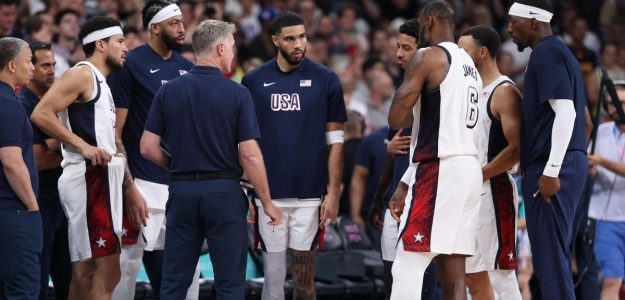 Team USA, en un tiempo muerto en los Juegos Olímpicos de París 2024