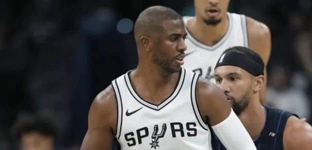 Chris Paul, jugador de San Antonio Spurs.