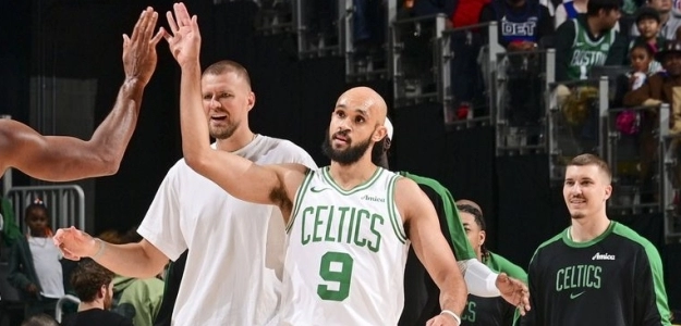 Derrick White, player for the Boston Celtics.