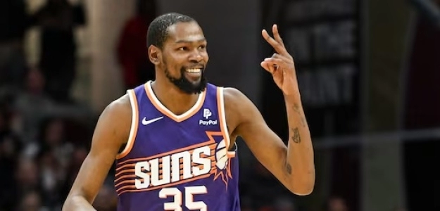 Kevin Durant, estrella de Phoenix Suns.