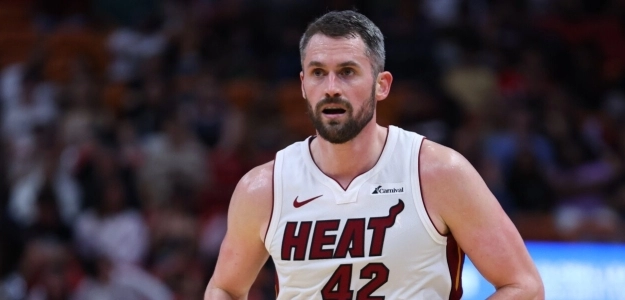 Kevin Love, player for Miami Heat.