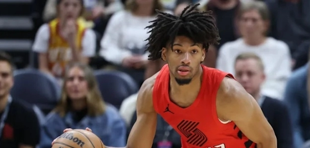 Shaedon Sharpe, player for the Portland Trail Blazers.
