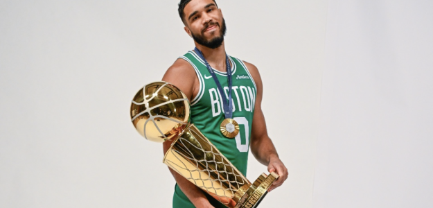 Jayson Tatum, estrella de Boston Celtics. 