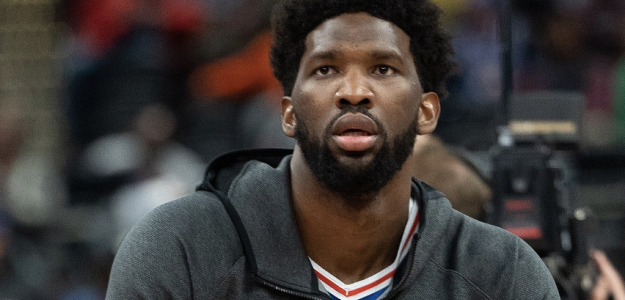 Joel Embiid, player for the Philadelphia 76ers.