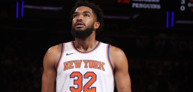 Karl-Anthony Towns, new star of the New York Knicks.