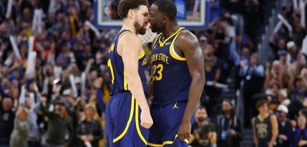 Klay Thompson y Draymond Green