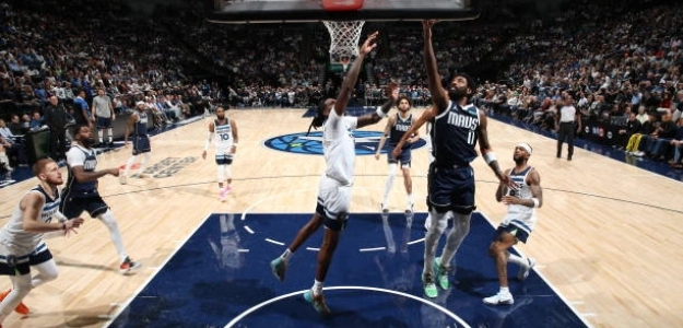 Kyrie Irving faces the Timberwolves. Photo: Getty Images