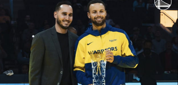 Stephen Curry, star of the Golden State Warriors.