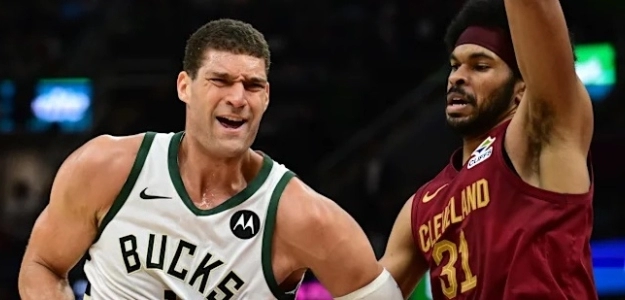 Brook Lopez, jugador de Milwaukee Bucks.