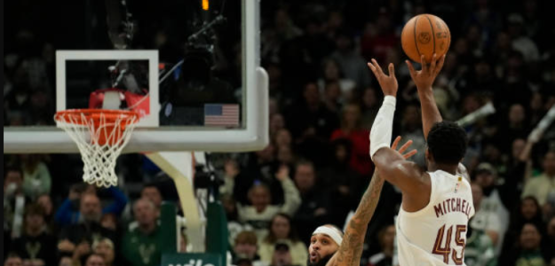 Donovan Mitchell, winning shot. Photo: gettyimages