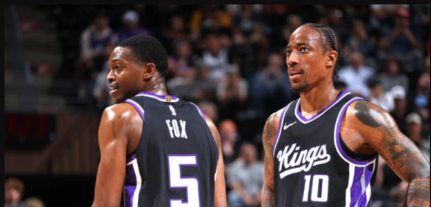 Fox and DeRozan, Kings duo. Photo: gettyimages