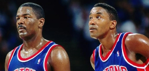 Joe Dumars e Isiah Thomas, backcourt histórico de los Detroit Pistons
