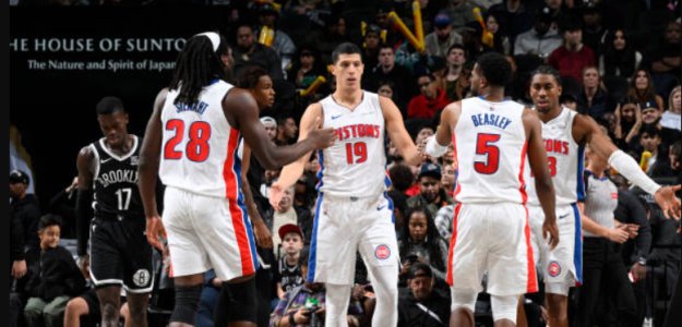 Detroit Pistons, en metro. Foto: gettyimages