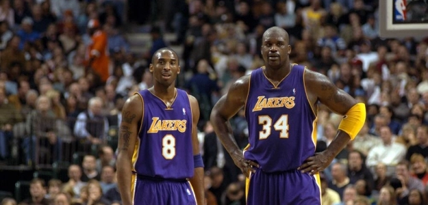 Kobe Bryant y Shaquille O'Neal
