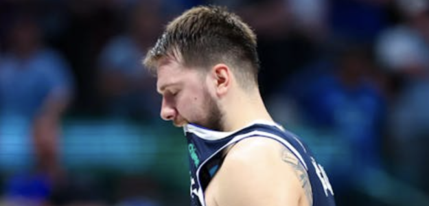 Luka Doncic laments the defeat against Utah Jazz.