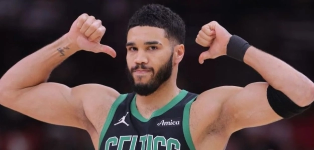 Jayson Tatum, star of the Boston Celtics.