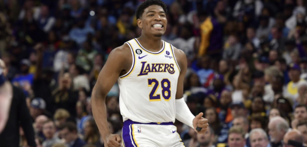 Rui Hachimura, jugador de Los Angeles Lakers. 