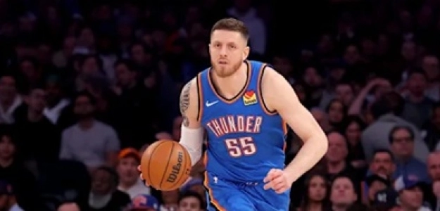 Isaiah Hartenstein, player for Oklahoma City Thunder.