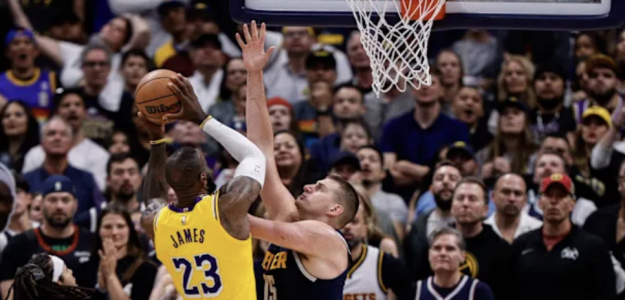 LeBron James, estrella de la NBA. 
