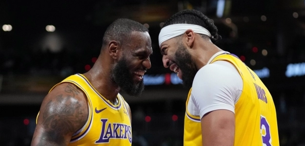 LeBron James y Anthony Davis