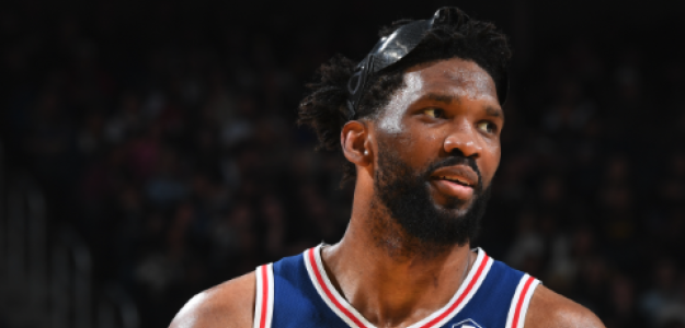 Joel Embiid, star of the Sixers.