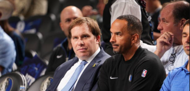 Nico Harrison, protestas en Dallas Mavericks. Foto: gettyimages
