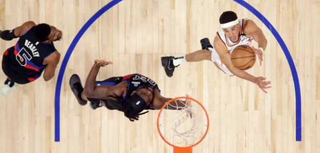 Devin Booker, options to sign with the Pistons. Photo: gettyimages