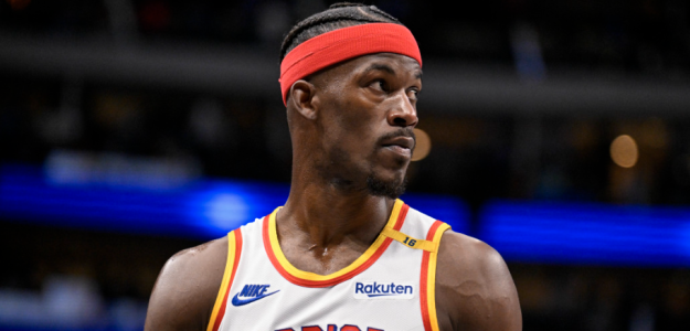Jimmy Butler, new star of the Golden State Warriors.