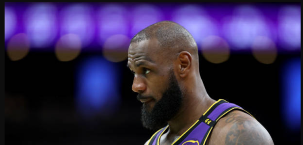 Lesión de Lebron James. Foto. gettyimages