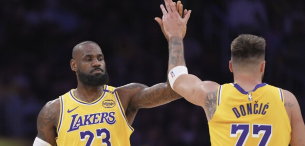 LeBron James y Luka Doncic meten miedo con los Lakers