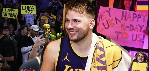 Luka Doncic lideró a los Lakers ante los Clippers. 