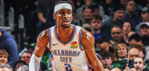 Shai Gilgeous Alexander asaltó el Garden. 