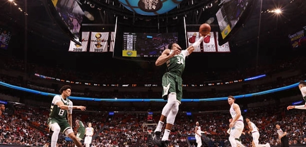 Giannis Antetokounmpo, aspiraciones de los Bucks. Foto: gettyimages