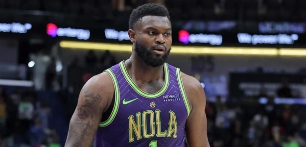 Zion Williamson, estrella de New Orleans Pelicans.