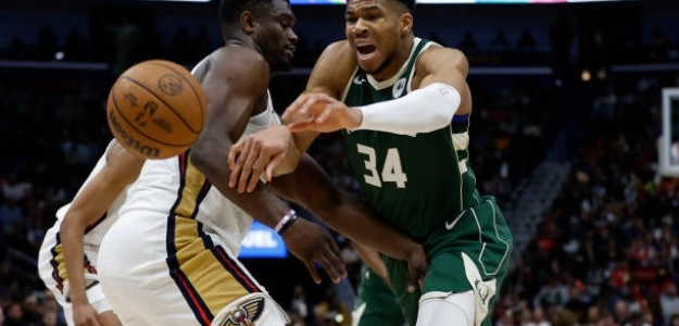 Zion Williamson, futuro de Antetokounmpo. Foto: gettyimages