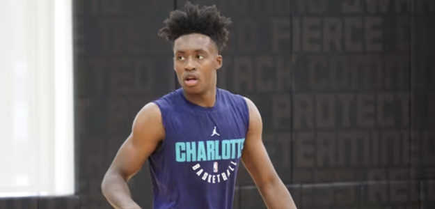 Collin Sexton, jugador de Charlotte Hornets. 