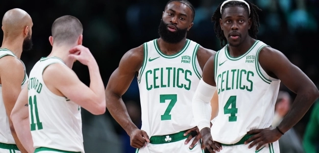 Jaylen Brown and Jrue Holiday, key pieces of the Boston Celtics, NBA champions in 2024
