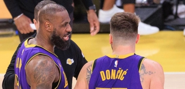 LeBron James, jugador de Los Angeles Lakers.