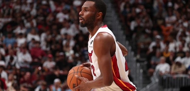 Andrew Wiggins, jugador de los Miami Heat y campeón de la NBA en 2022