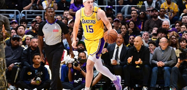 Austin Reaves, traspasado de los Lakers. Foto: gettyimages