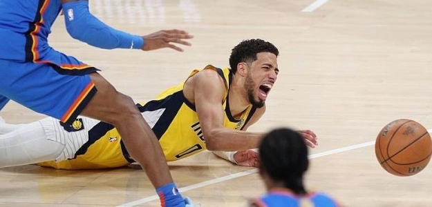 Tyrese Haliburton cayó lesionado en el Game 7 de las Finales NBA 2025 contra los Oklahoma City Thunder