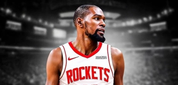 Kevin Durant, player of the Houston Rockets.