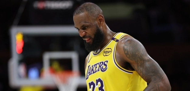 LeBron James, player of the Los Angeles Lakers.