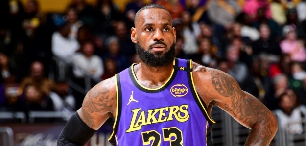 LeBron James, jugador de Los Angeles Lakers.