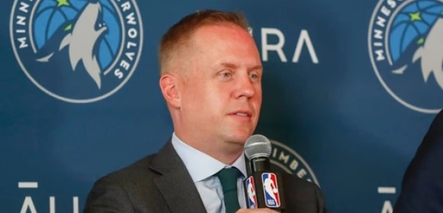 Tim Connelly, President of Operations for the Minnesota Timberwolves.
