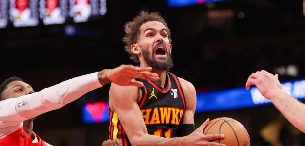 Trae Young, star of the Atlanta Hawks.