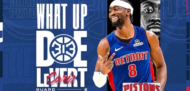 Caris LeVert es una de las importantes llegadas para Detroit Pistons de cara a la temporada NBA 2025/26