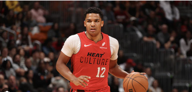 Dru Smith, player for Miami Heat who has earned a spot.