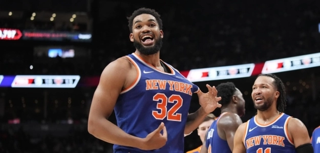 Karl-Anthony Towns y Jalen Brunson, las dos mayores estrellas de New York Knicks